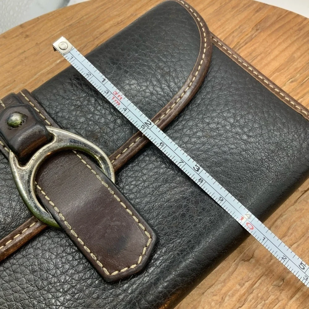 Dooney & Bourke Pebbled Distressed Vintage Leather Full Size Wallet